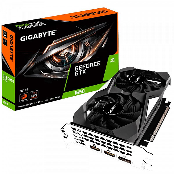 Placa de Vídeo Gigabyte Nvidia GeForce GTX 1650 OC 4G, Gddr5 - GV-N1650OC-4GD