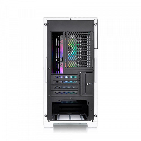 Gabinete Gamer Thermaltake Divider 170 TG Snow ARGB, Mid Tower, Vidro Temperado, White, M-ATX, Sem fonte, Com 2 Fans, CA-1S4-00S6WN-00