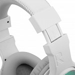 Headset Gamer Redragon Pandora 2 Lunar, RGB, USB + 3.5mm, Branco - H350RGB-1