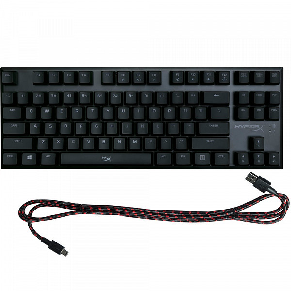 Teclado Gamer HyperX Alloy FPS PRO Mecânico Cherry MX Red US - HX-KB4RD1-US-R2