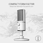 Microfone Razer Seiren X, USB, Mercury - RZ19-02290400-R3M1