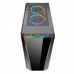 Gabinete Gamer Redragon Tailgate, Mid Tower, RGB, Lateral e Frontal em Vidro - GC-702