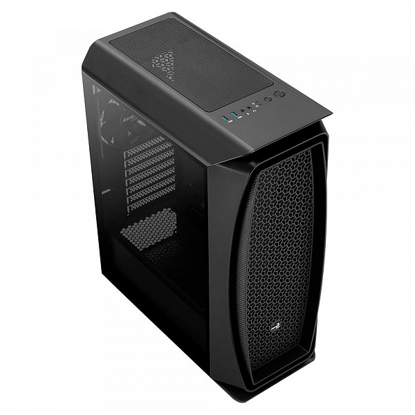 Gabinete Gamer Aerocool, Mid Tower Aero One, Preto - 70165