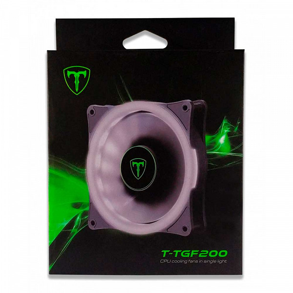 Cooler Para Gabinete T-Dagger 120mm, LED BLUE, T-TGF200-B