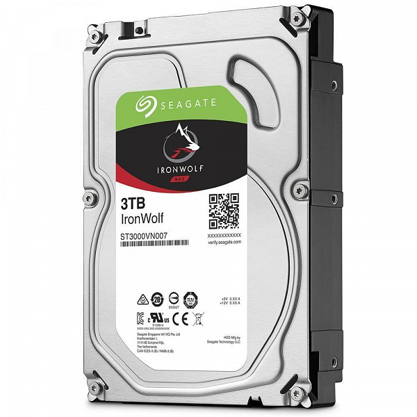 HD Seagate IronWolf NAS, 3TB, 3.5´, SATA - ST3000VN007