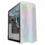 Gabinete Gamer Thermaltake H590 TG Snow ARGB, Mid Tower, Vidro Temperado, White, E-ATX, Sem Fonte, Com 2 Fans, CA-1X4-00M6WN-00