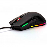 Mouse Gamer Motospeed V70 Preto RGB Com Macro