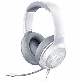 Headset Gamer Razer Kraken X, P2, Drivers 40mm, Mercury White - RZ04-02890300-R3U1