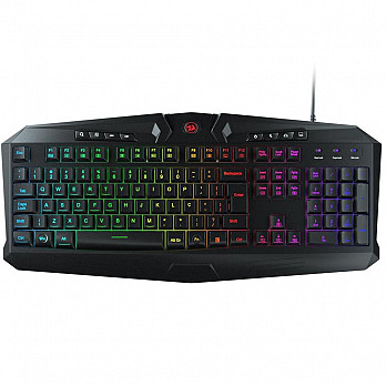 Teclado Gamer Redragon Harpe, RGB, PT - K503RGB