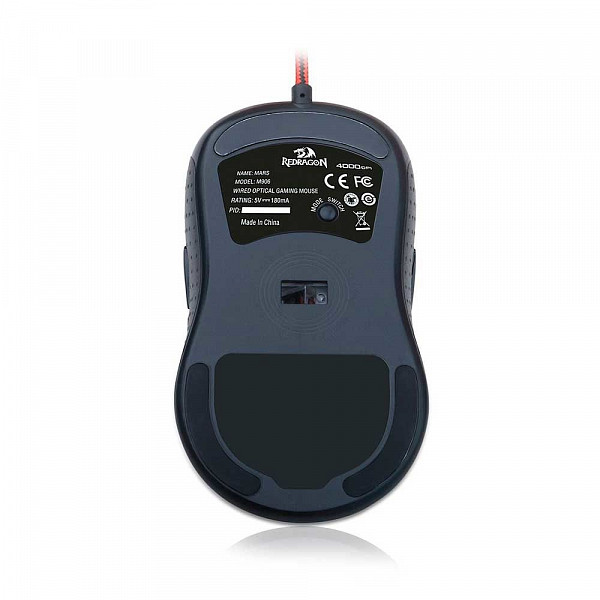 Mouse Gamer Redragon Mars 4000 Dpi M906