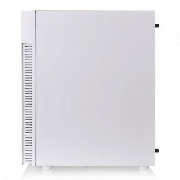 Gabinete Gamer Thermaltake View 200 TG ARGB Snow, Mid Tower, Vidro Temperado, ATX, White, Sem Fonte, Com 3 Fans, CA-1X3-00M6WN-00