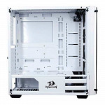 Gabinete Gamer Redragon Wheel Jack Vidro Temperado Branco - GC-606WH