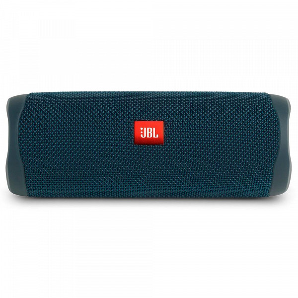 Caixa de Som JBL Flip 5, Bluetooth, 20W RMS, à Prova D´Água, Azul - JBLFLIP5BLU