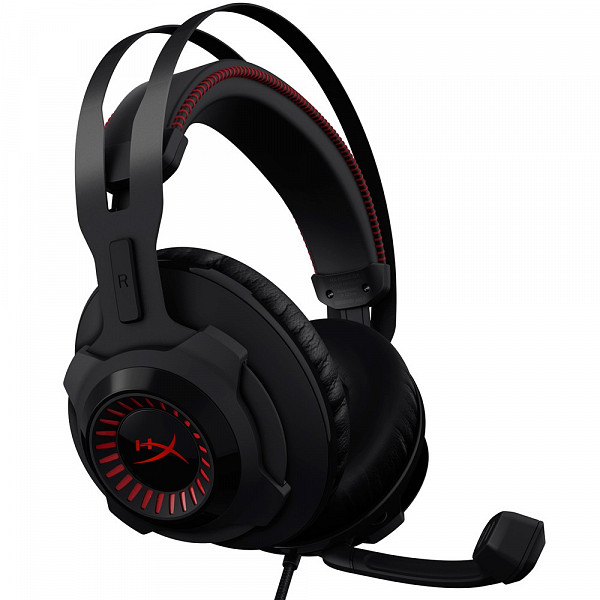 Headset Gamer HyperX Cloud Revolver  HX-HSCR-BKLA - Preto Vermelho