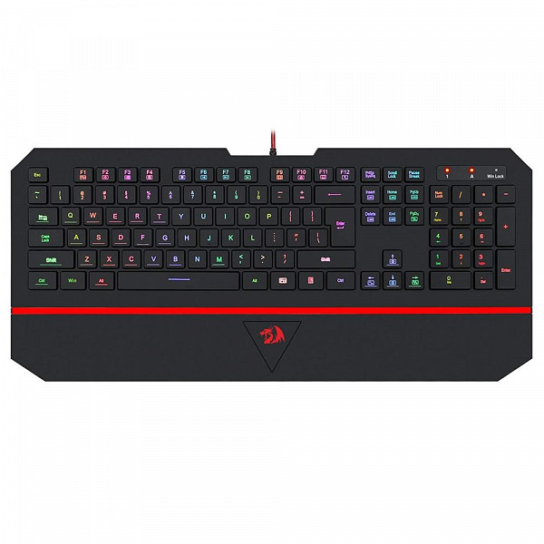 Teclado Gamer Redragon Karura2, RGB, ABNT2 - K502RGB