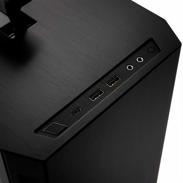 Gabinete Gamer Lian Li TU150WX, Mini Tower, Janela Lateral, Black, Sem Fonte, Sem Fan