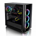 Gabinete Thermaltake TT View 22 TG BLACK-TEMP.Glass - CA-1J3-00M1WN