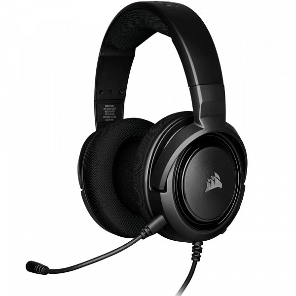 Headset Gamer Corsair HS35 Stereo, Drivers 50mm, Carbon - CA-9011195-NA