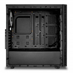 Gabinete Gamer Redragon Sideswipe, Mid Tower, Com 4 Fans RGB, Vidro Temperado, Black, S-Fonte, GC-601