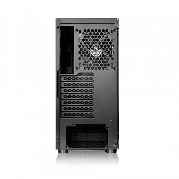 Gabinete Gamer Thermaltake H200 TG RGB, Mid Tower, Vidro Temperado, Black, Sem Fonte, CA-1M3-00M1WN-00