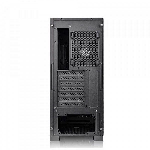 Gabinete Gamer Thermaltake H330 TG, Mid Tower, Vidro Temperado, Black, ATX, Sem Fonte, Com 1 Fan, CA-1R8-00M1WN-00