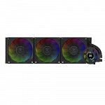 Water Cooler Gamdias Chione P3-360U, ARGB, 360mm, Display LCD, Intel-AMD