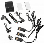 Kit Fan com 3 Unidades, Lian Li, Uni SL120, RGB, 120mm, Hidráulico, 1900RPM, Black, UF-SL120-3B