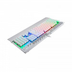 Teclado Mecânico ReDragon Yama RGB Switches Otemu Purple Branco, K550W