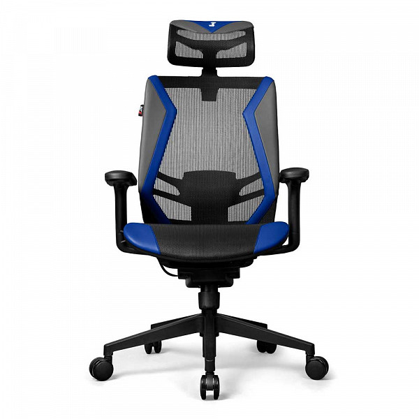 Cadeira Office DT3 Sports Spider Blue - 12058-6
