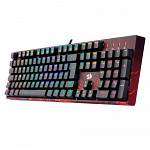 Teclado Gamer Óptico Redragon Infernal Dragon Viserion, RGB, Switch Blue, ID582