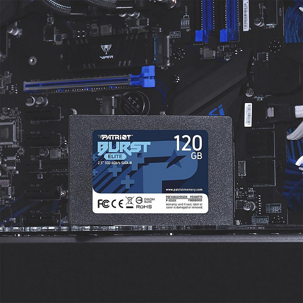 SSD 120 GB Patriot Burst Elite, 2.5