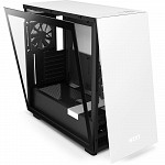 Gabinete NZXT H7, Mid Tower, ATX, Lateral em Vidro Temperado, 2x Fans, Preto e Branco - CM-H71BG-01