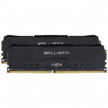 Memória Crucial Ballistix Sport LT, 16 GB (2X8), 3200MHz, DDR4, CL16, Preta - BL2K8G32C16U4B