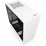 Gabinete Gamer NZXT H510i, Mid Tower, Com 2 Fans, Vidro Temperado, White, S-Fonte, CA-H510I-W1