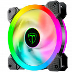 Kit Fan com 5 unidade T-Dagger 120mm, Rainbow, Black,T-TGF515