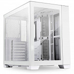 Gabinete Gamer Lian Li Dynamic Mini-S 011, PC Tower, ATX, Lateral em Vidro Temperado, Branco Neve - O11DMINI-S