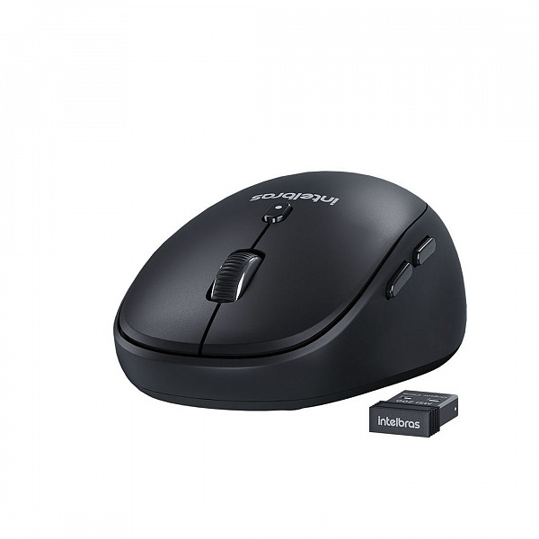 Mouse Intelbras MSI200 Sem Fio Preto