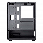 Gabinete Gamer Rise Mode Glass 06X, Mid Tower, Lateral em Vidro Fumê e Frontal em Vidro Temperado, Preto - RM-CA-06X-FB