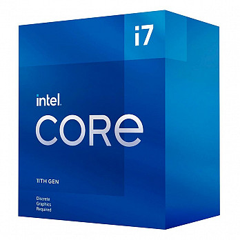 Processador Intel Core i7-11700F 11ª Geração, Cache 16MB, 2.5 GHz (4.8GHz Turbo), LGA1200 - BX8070811700F