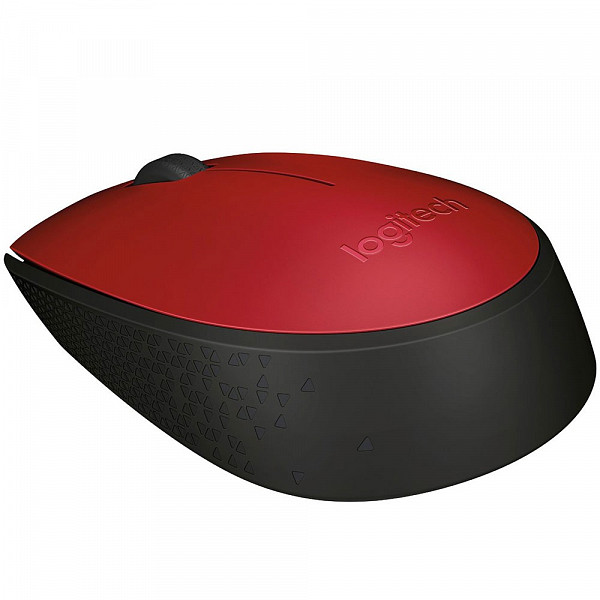 Mouse Logitech M170 Sem Fio Vermelho 910-004941