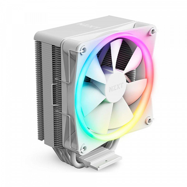 Cooler para Processador NZXT T120, 120mm, RGB, Branco - RC-TR120-W1