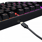 Teclado Magnético Gamer Redragon Kumara Pro RGB Preto Switch Vermelho - K552RGB-PRO