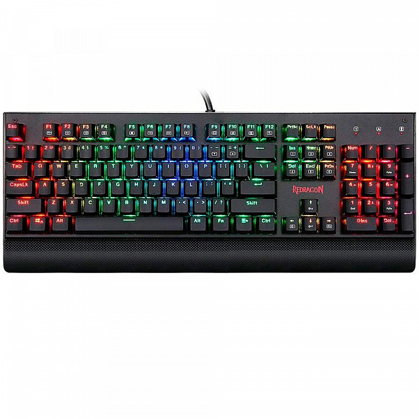 Teclado Mecânico Gamer Redragon Kala, RGB, Switch Outemu Marrom, PT - K557RGB (PT-Brown)