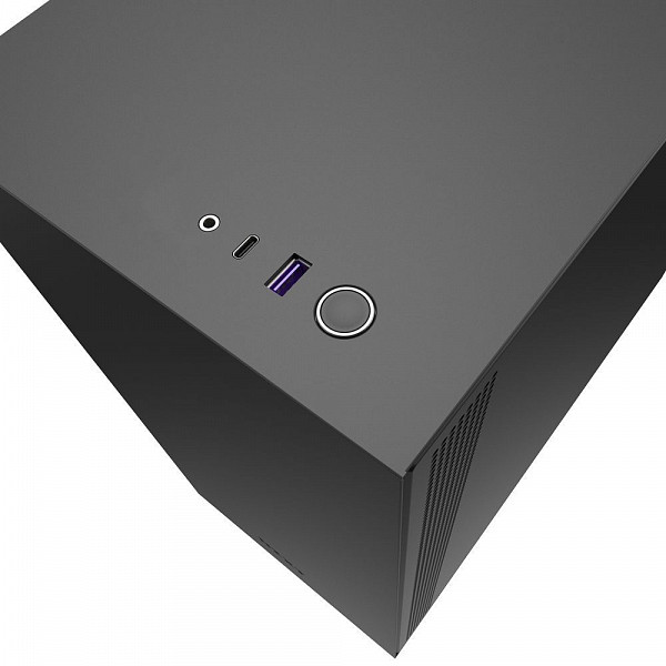 Gabinete Gamer NZXT H510i, Mid Tower, Com 2 Fans, Vidro Temperado, S-Fonte, Ca-h510i-b1 Nzxt