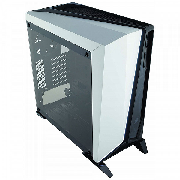 Gabinete Corsair Carbide SPEC-OMEGA Preto e Branco com Lateral em Vidro CC-9011119-WW