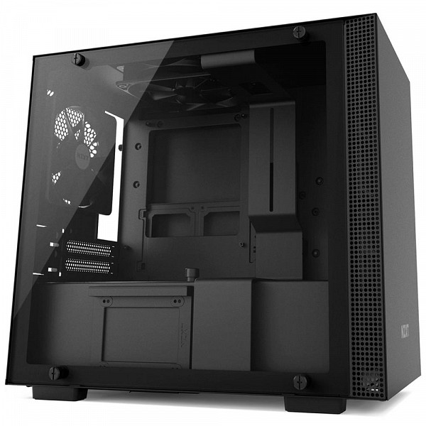 Gabinete NZXT H200, ITX, Preto - CA-H200B-B1