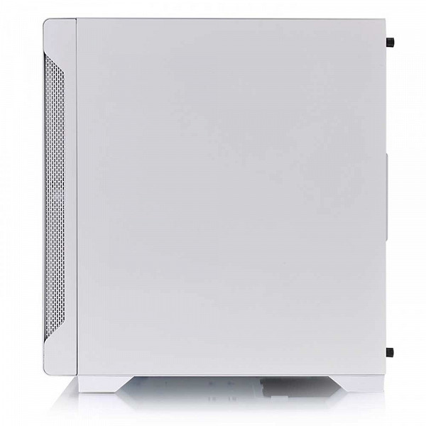 Gabinete Gamer ThermalTake S100, Mini Tower, Vidro Temperado, White, ATX, Sem Fonte, Com 1 Fan, CA-1Q9-00S6WN-00