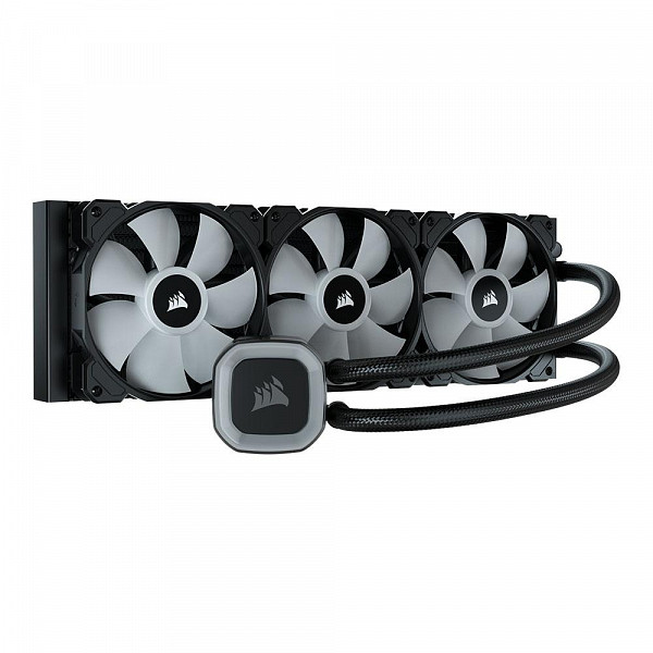 Water Cooler Corsair H150 RGB, 360mm, Intel/AMD, Preto - CW-9060054-WW