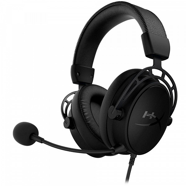 Headset Gamer HyperX Cloud Alpha S Blackout 7.1 - HX-HSCAS-BK/WW