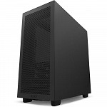 Gabinete NZXT H7 Flow, Mid Tower, ATX, Lateral em Vidro Temperado, 2x Fans, Preto - CM-H71FB-01